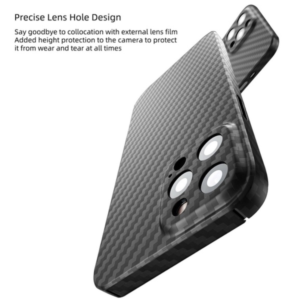 iPhone 13 Pro Max Real Carbon Fiber Case - Picture 2 of 13